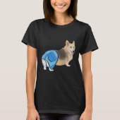 Corgi With Pants Tシャツ (正面)