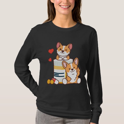 Corgi X Sが私の薬だ Tシャツ (正面)