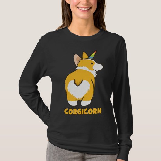 Corgicorn Essential Tシャツ (正面)