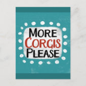 Corgisの追加はがき ポストカード (正面)