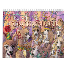 Corgis Galore – 犬とおもしろい – カレンダー