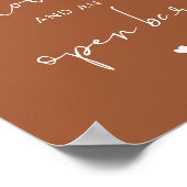 CORIANDER Boho必要なのは愛とオープンバー ポスター (角)