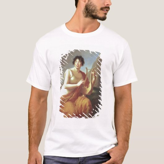 Corinne 1809年としてde Stael夫人 Tシャツ (正面)