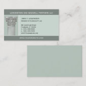 Corinthianのコラムの弁護士の名刺 名刺 (正面/裏面)