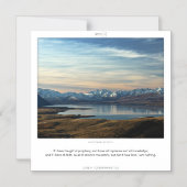 Corinthians 13:2 LOVE SCRIPIX磁気カードx 1 マグネット招待状 (正面)