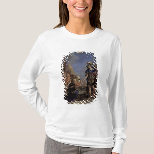 Coriolanusの前のVolumnia、1643年 Tシャツ (正面)