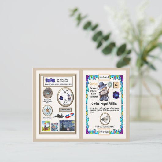 Coriss - Cobalt Trading Card ポストカード (スタンド正面)