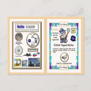 Coriss - Cobalt Trading Card ポストカード