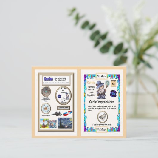 Coriss - Cobalt Trading Card ポストカード (スタンド正面)