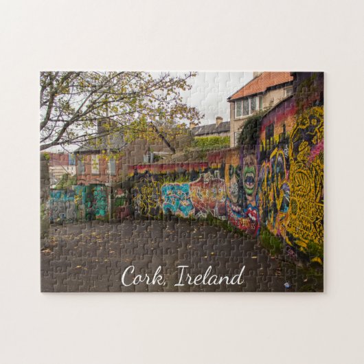 Cork Ireland Street Art Photography Puzzle ジグソーパズル (横)