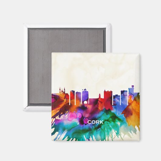 Cork Skyline マグネット (正面/裏面)
