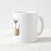 Cork Wall Tiles Sustainable Tactile Acoustic Surfa ジャンボコーヒーマグカップ (正面右)