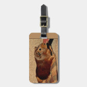 Corkboardの一見のモルモット ラゲッジタグ (正面縦)