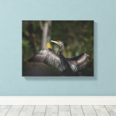 Cormorant自然写真 キャンバスプリント (インサイチュ (ウッドフロア))