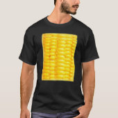 Corn Costume Farmer Vegetarians Corn Pop  Yellow Tシャツ (正面)