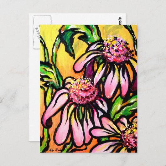 Corn Flowers ポストカード (正面/裏面)