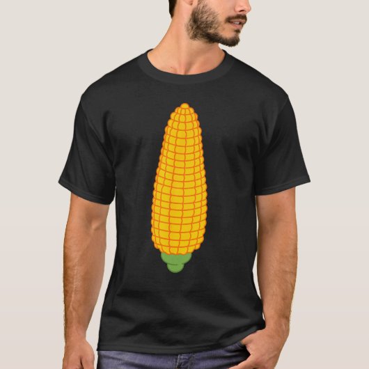 Corn Halloween Costume Foodie Farmer Men Women Kid Tシャツ (正面)