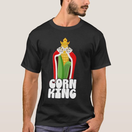Corn King Corn Sweetcorn KindAwesome Tシャツ (正面)