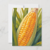 Corn Stalk | Farm Country Southern Painting Card (正面)