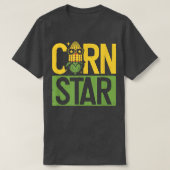 Corn Star Funny Farmer Farming Lover Tシャツ (デザイン正面)