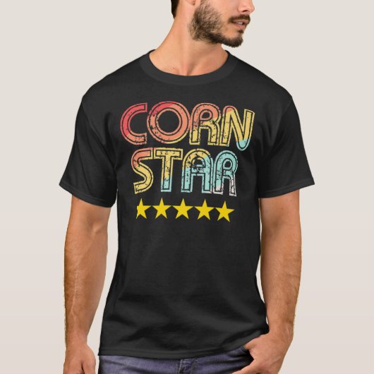 Corn Star Shirt Team Cornhole T-Shirt Essential T- Tシャツ (正面)