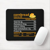 Cornbread Nutrition Food Thanksgiving Costume Chri マウスパッド (マウス)