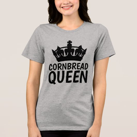 CORNBREAD QUEEN T-shirts トライブレンドTシャツ (正面)