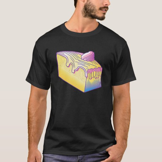 Cornbread Vaporwave Retrowave Aesthetic Tシャツ (正面)