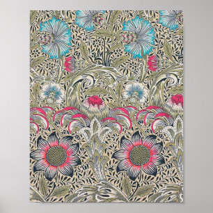 Corncockle, William Morris ポスター