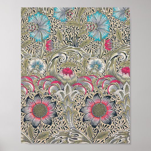 Corncockle, William Morris ポスター (正面)