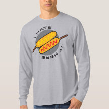 Corndogs "I hate it here" Tシャツ