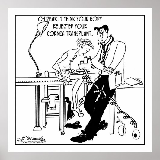 Cornea Transplant Rejection ポスター (正面)