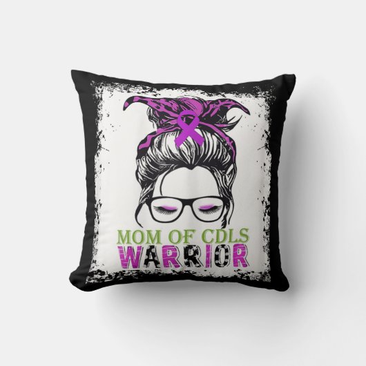 cornelia de lange症候群の子どもがいる母親 クッション (正面)