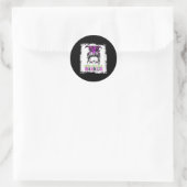 cornelia de lange症候群の子どもがいる母親 ラウンドシール (バッグ)