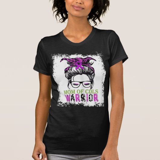 cornelia de lange症候群の子どもがいる母親 tシャツ (正面)