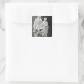 Cornelia, Mother of the Two Gracchi Brothers スクエアシール (バッグ)