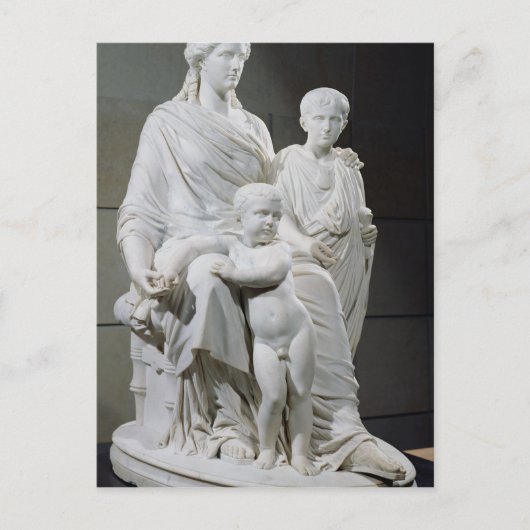 Cornelia, Mother of the Two Gracchi Brothers ポストカード (正面)
