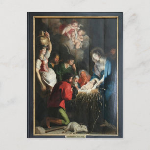 Cornelis de Vos – イエスの誕生 ポストカード