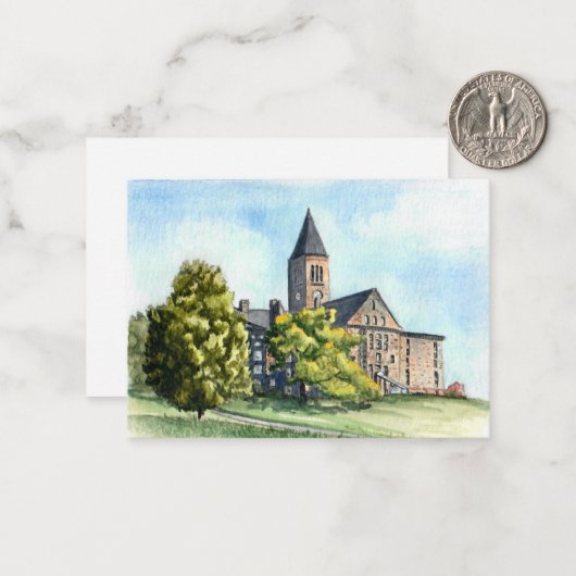 Cornell University Library Postcard-style ノートカード (正面/裏面インサイチュ)