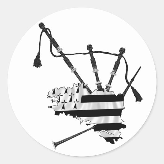 Cornemuse Bretonne ラウンドシール (正面)