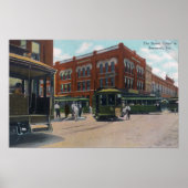 CornerBeaumontの忙し表示, TX ポスター (正面)