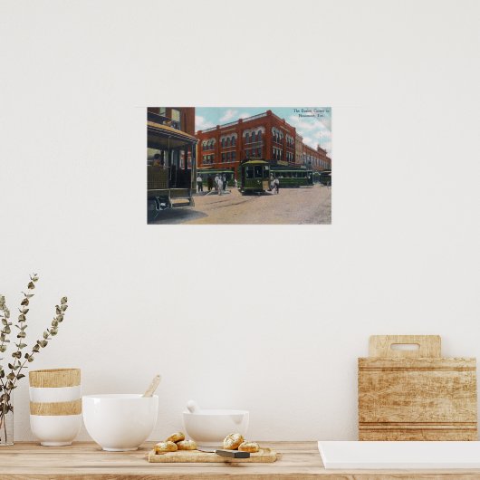 CornerBeaumontの忙し表示， TX ポスター (キッチン)