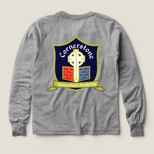 Cornerstone Homeschool Academy  (デザイン背面)