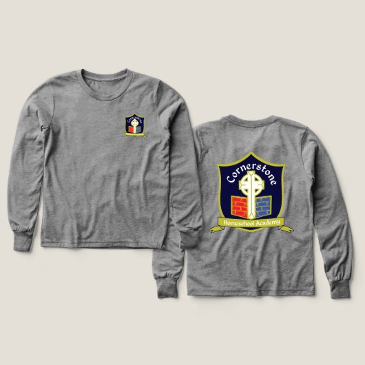 Cornerstone Homeschool Academy  (デザイン 正面＆背面)