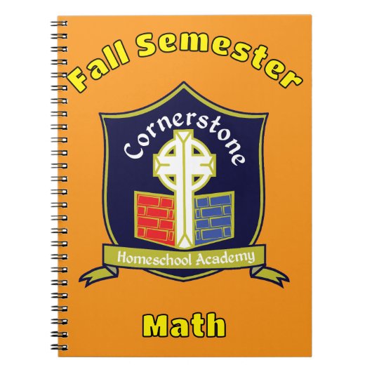 Cornerstone Homeschool Academy アップデート ノートブック (正面)