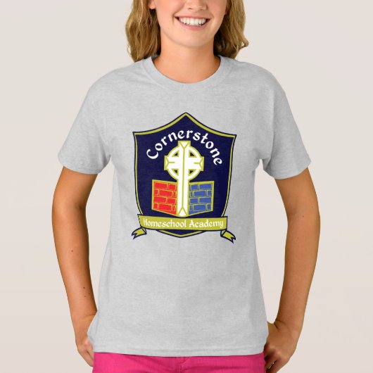 Cornerstone Homeschool Academy アップデート Tシャツ (正面)