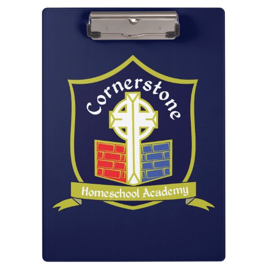 Cornerstone Homeschool Academy  クリップボード (正面)