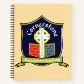 Cornerstone Homeschool Academy 最新版 ノートブック (正面)