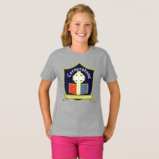 Cornerstone Homeschool Academy  Tシャツ (正面フル)
