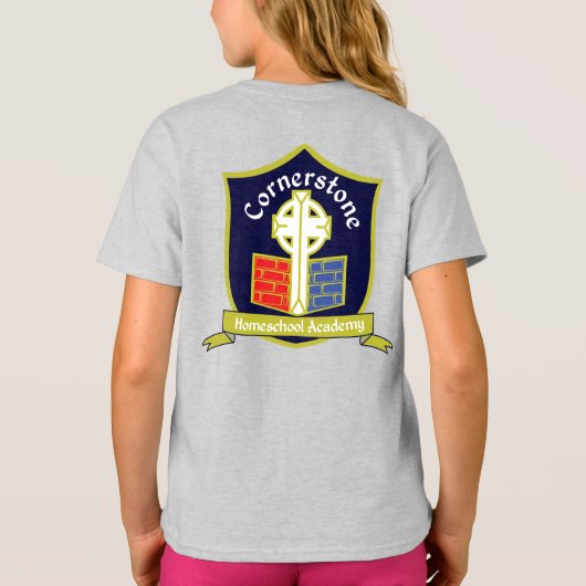 Cornerstone Homeschool Academy  Tシャツ (裏面)